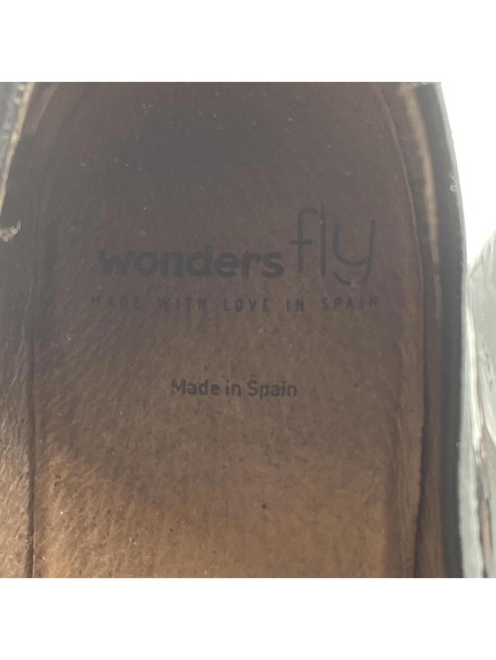 Wonders Fly 3306 Rubber Wedge Womens  Shoes - Brown Leather, Size 37 - Picture 10 of 12